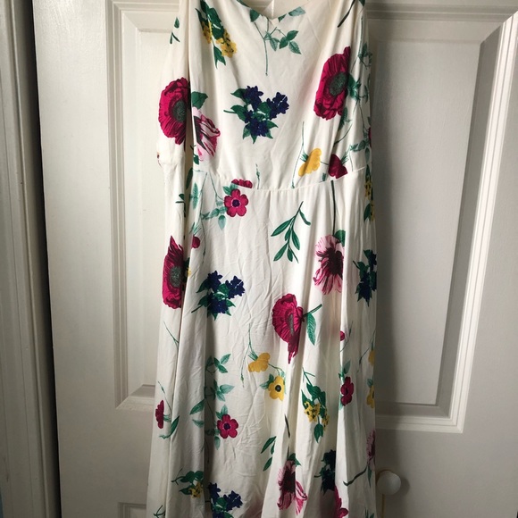 Floral spaghetti strap dress - Picture 1 of 4